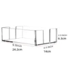 Napkin Holder For Table Acrylic Napkin Dispenser Holder For Dining Table Modern Room Decor Large Transparent Paper Napkin Holder 5