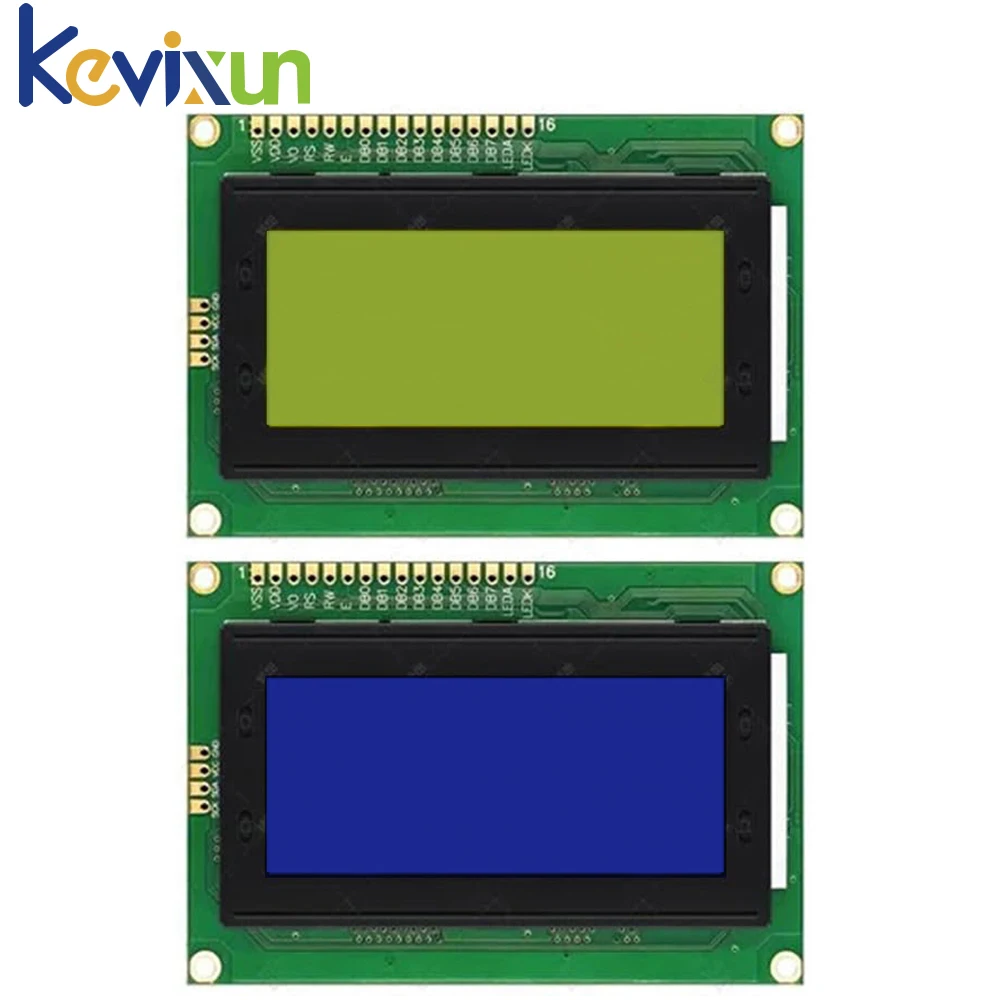 ЖК-дисплей 1604A DC 5 В синий черный свет 16*4 16x4 символы LCD1604 цифровой ЖК-дисплей 1604 экран модуль платы для Arduino