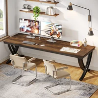 Tribesigns 2-Person Home Office Desk,78.7-Inch Extra Long Desk,Large Double Computer Desk for Home Office, Work Desk