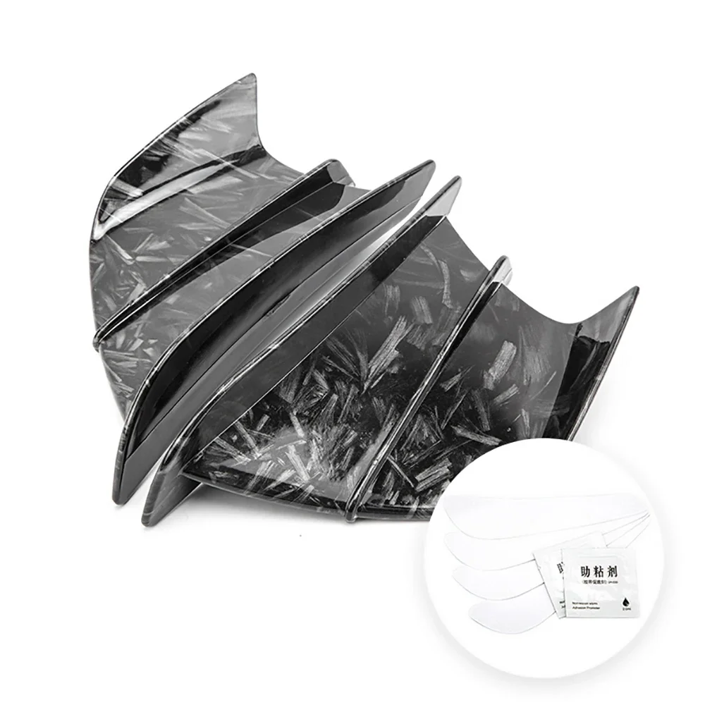 thumbnail image 1 of Alerones de motocicleta universales aptos para YAMAHA R1 R6 R7 R25 MT07 MT09 MT10 Tracer 9 gt Winglet de apariencia de fibra de carbono Spoiler aerodinámico Ala, 1 of 5