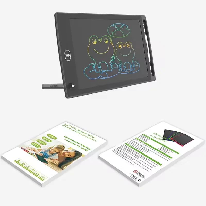 Tablette d'écriture lcd montessori jouet éducatif dessin enfant_voghion.com