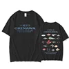 Okinawa T-shirt for Spring/Summer Casual Cotton Tee-shirt Short Sleeve High Quality Gothic Tshirt Sudaderas Vintage O-neck Tops 3