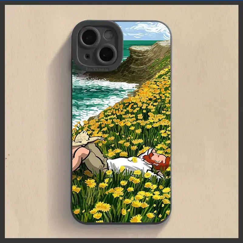 Retro Van Gogh Oil Painting Phone Case For IPhone - Image 4
