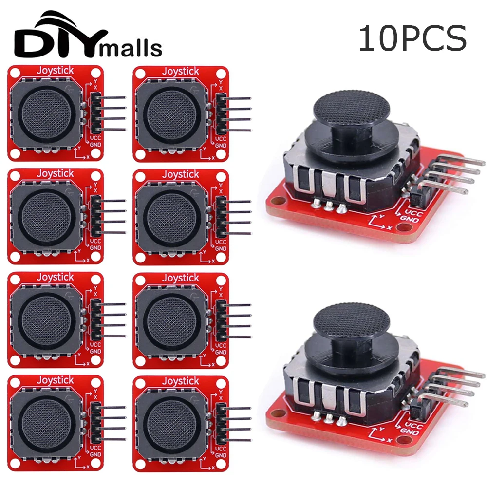 

10CS OPEN-SMART PS2 Joystick Game Controller Breakout Module Board Shield for Arduino DIY Project