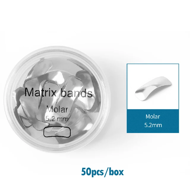 AZDENT Dental Sectional Matrix Contoured System Metal Dentistry Resin