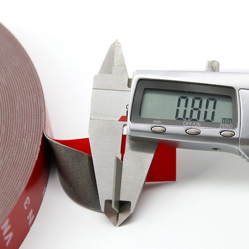 3 Meters 3-60mm Double Sided Tape Strong Permanent Acrylic Foam Adhesive Car Home Indoor High Temperature