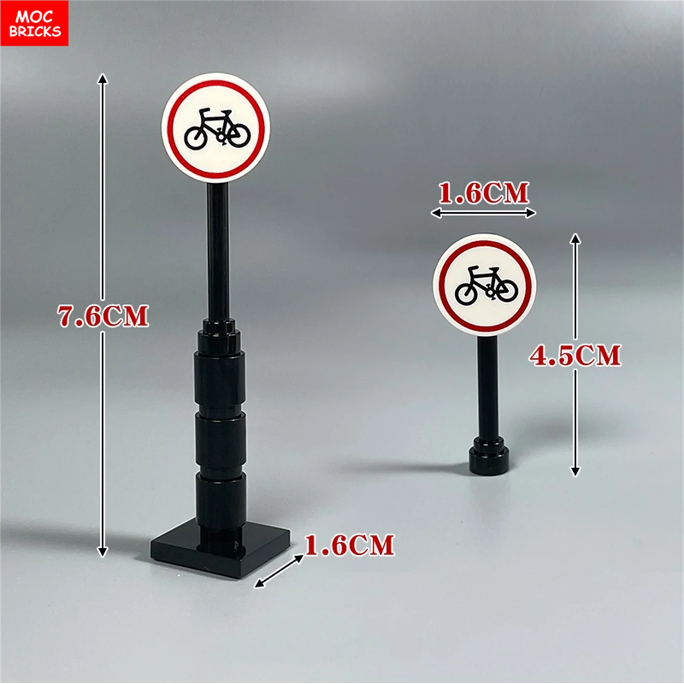 MOC Ziegel Mountainbike Fahrrad Roller Motorrad Modell Baustein Puppe Action Figur Pädagogisches Zusammengebautes Spielzeug Kinder Geschenke – Detail 4