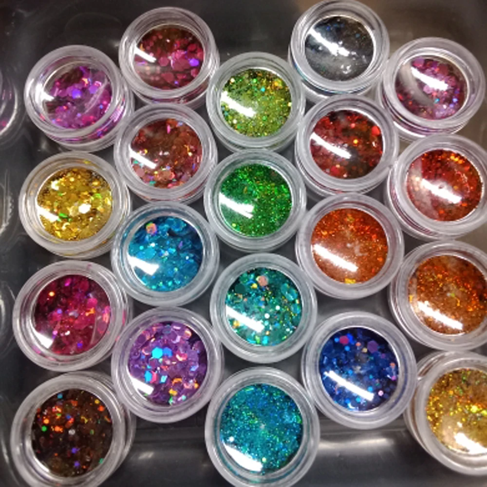 Holographic Chunky Glitter Total 60-140g Face Body Eye Nail