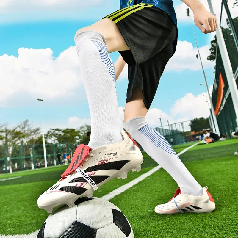 جديد الرجال النساء أحذية كرة القدم المهنية TF/FG خ...