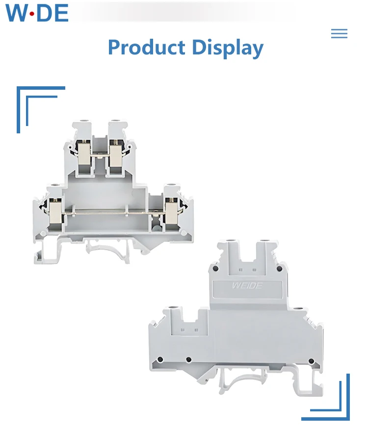 10 pces UKKB-5 conector parafuso de dupla