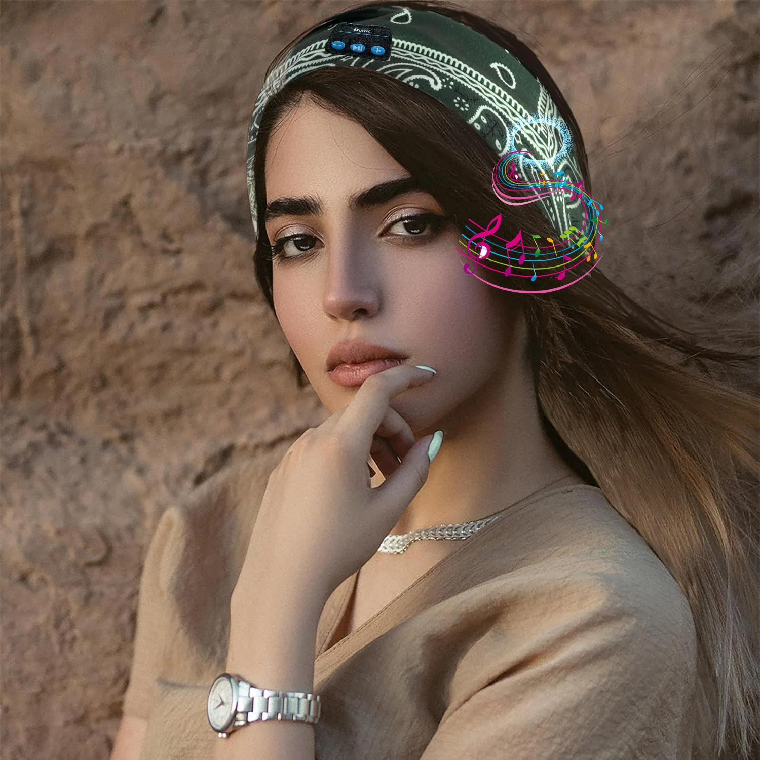Casque de sommeil sans fil Bluetooth pour le sommeil et le sport