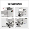 Electric Meat Tenderizer Machine Commercial Heavy Duty Meat Cuber Tool Stainless Steel for Tenderizing Beef Turkey Chicken Pork 5