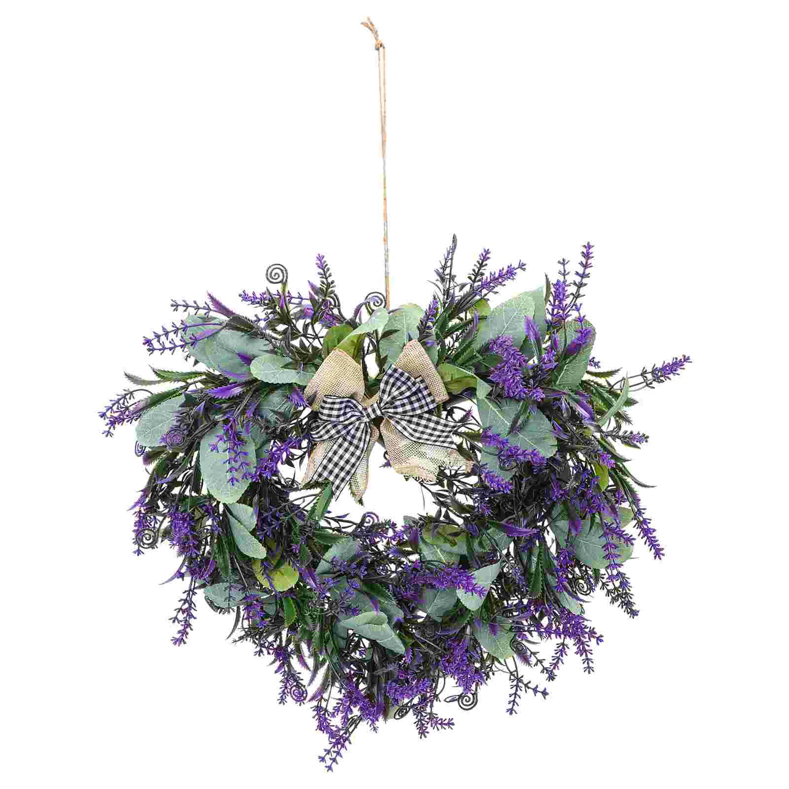 

Simulation Lavender Pendant Simulation Wreath Door Window Wall Decoration