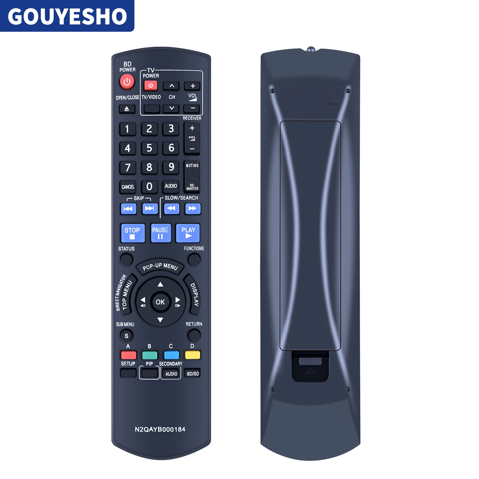 

Новый пульт дистанционного управления N2QAYB000184 для Panasonic, Blu-Ray плеер, DMP-BD55