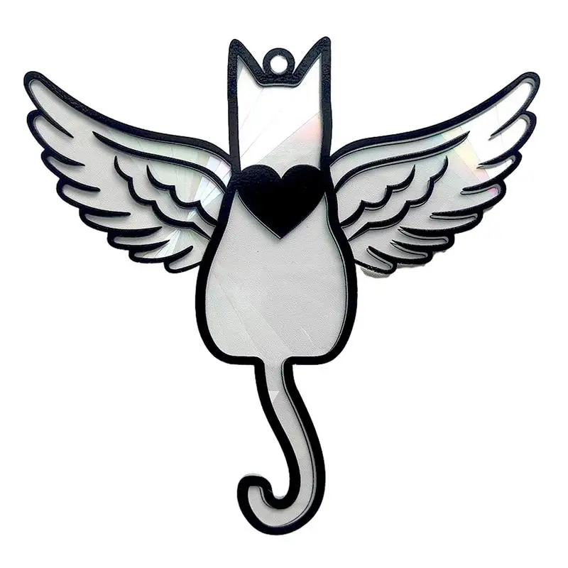 Dog Ornaments In Memory Pet Sun Catcher For Windows Dog Memorial Suncatcher Acrylic Window Ornament For Pet Lover