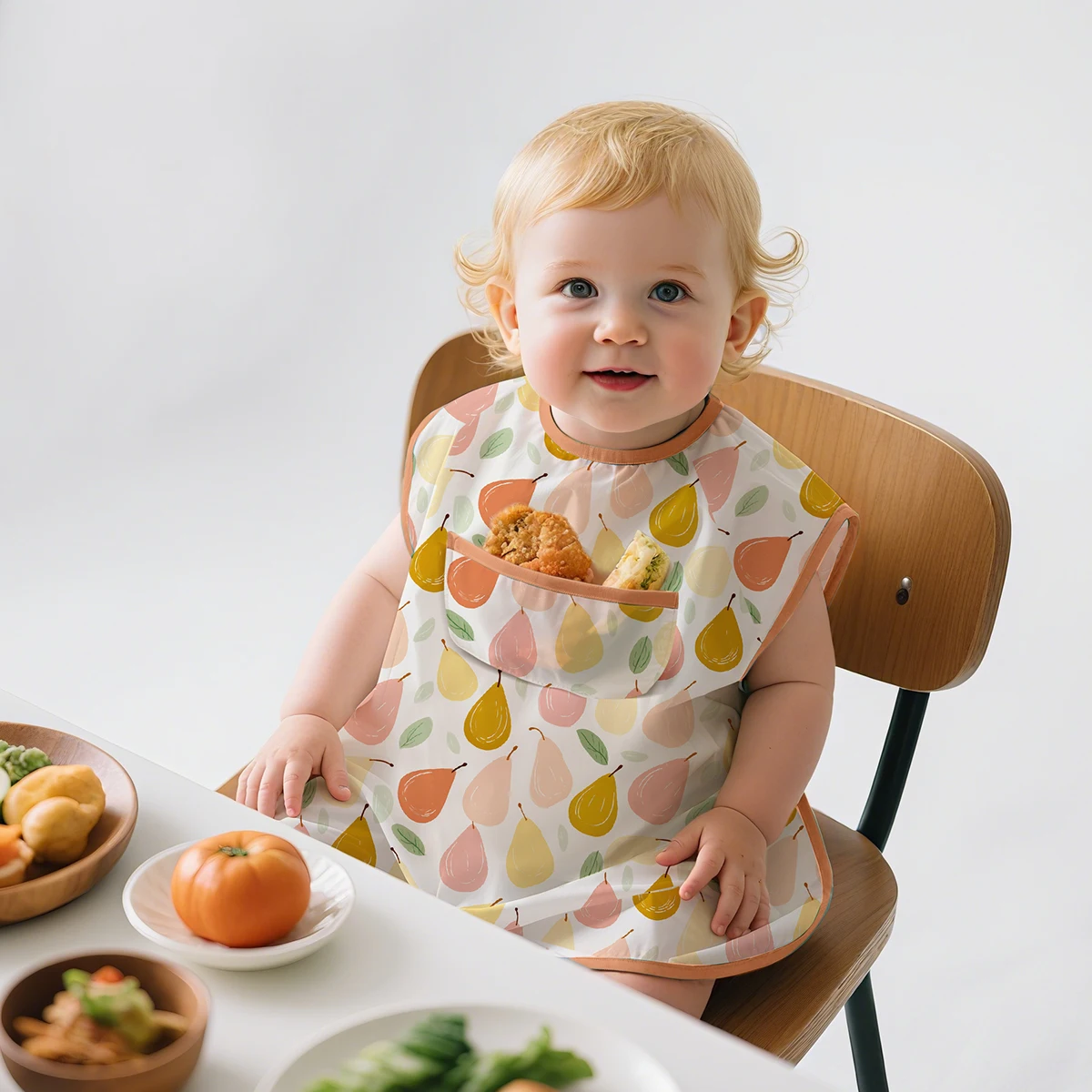 Elinfant Wash-Free Feeding Bib 6