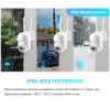 8MP WIFI Surveillance Camera Wireless IP Cameras Outdoor Auto Tracking Color Night Vision 8X Digital Zoom CCTV Security Monitor 6