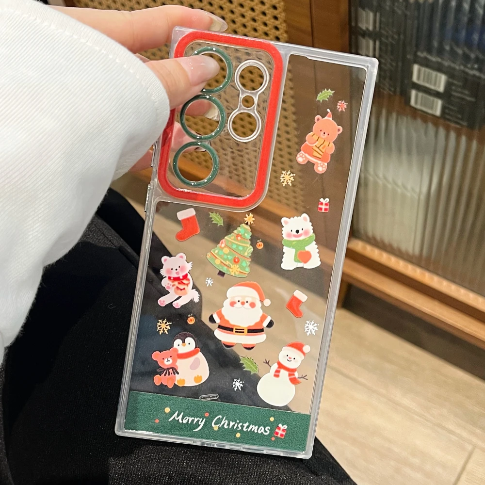 Festive Glow Luminous Call Light-Up Flash Phone Case with Color-Changing Cover