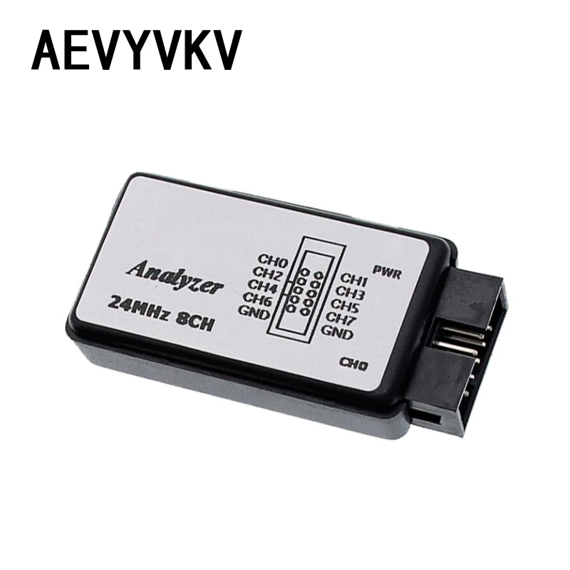 USB Logic Analyzer 24MHz 8 Channel 24M/seconds Logic Analyzer Debugger For ARM FPGA Logic Analyzer Logic 24M 8CH 5