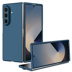 Matte Finish Hard Fashion Case - Galaxy Z Fold2 5G (Navy Blue)