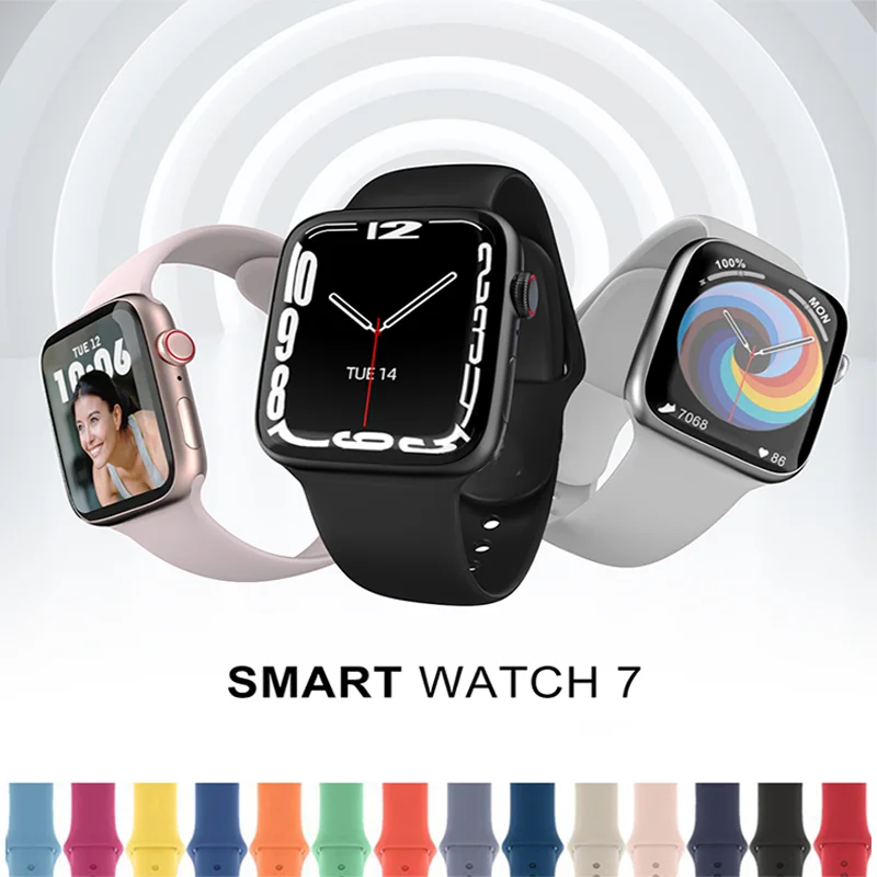 Силиконовый ремешок для Apple Watch Band 45 мм 42 умный Браслет часов Correa Iwatch Series 6 Se 5 4 3 7 41 40