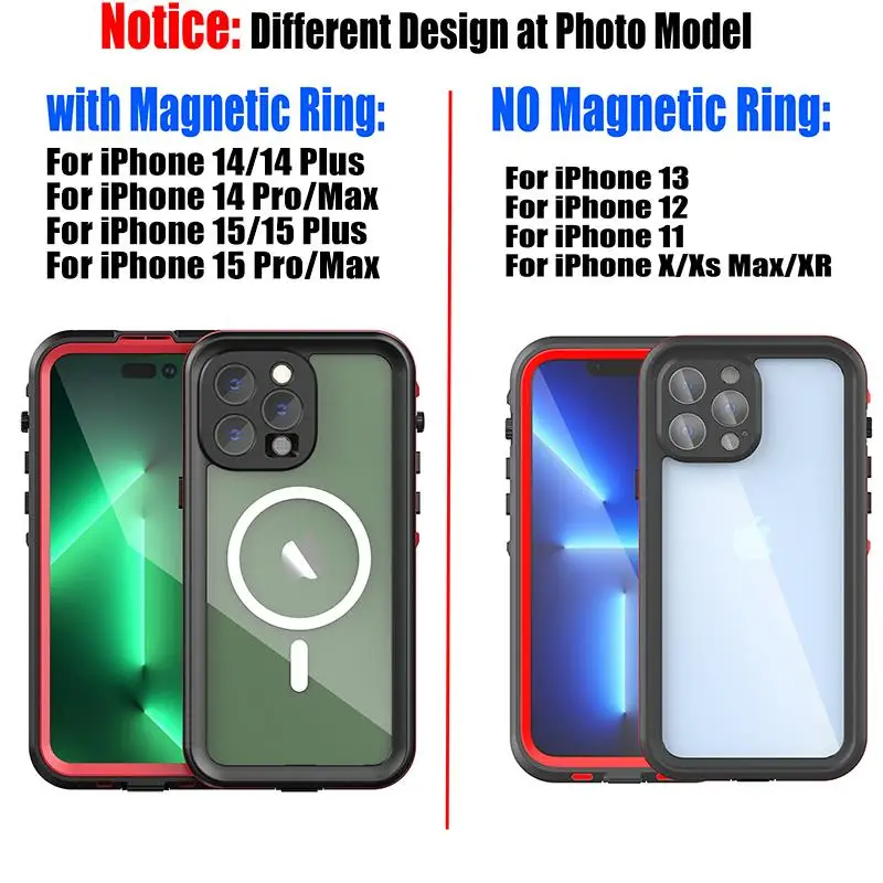 IP68 防水 Iphone 16 15 14 13 12 11 プロマックス XS 最大 XR