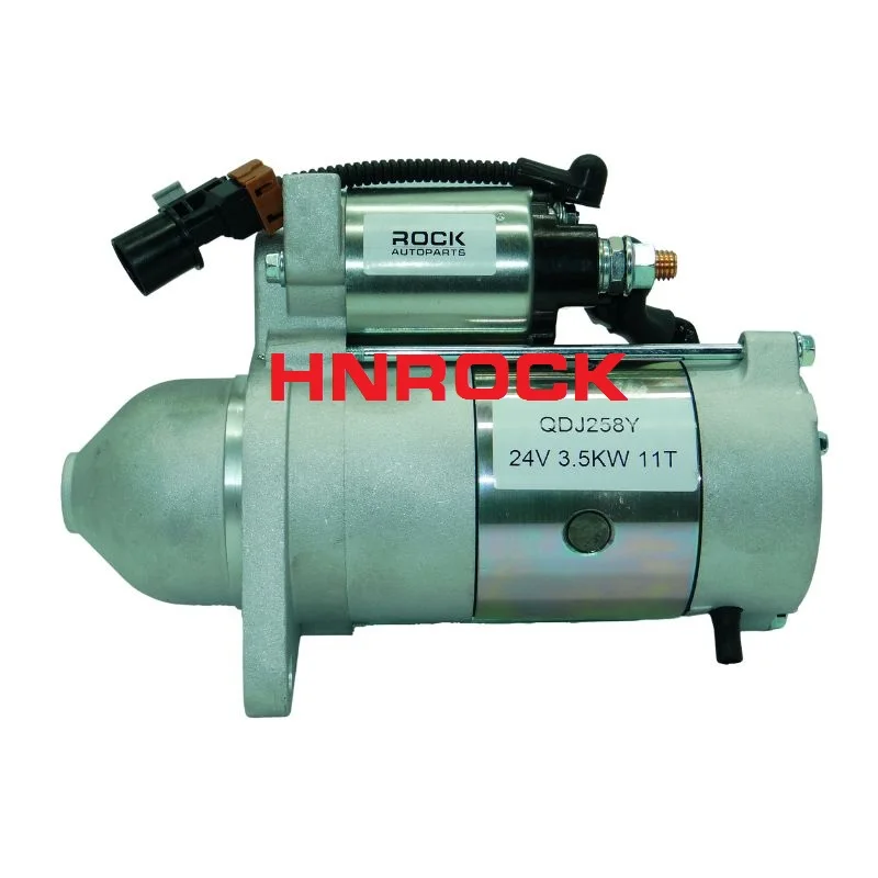 

Новый HNROCK 24V 3.5KW 11T STARTER QDJ258Y D30TCIE-70030 J2410A S15-35204B для yundei D25 D30