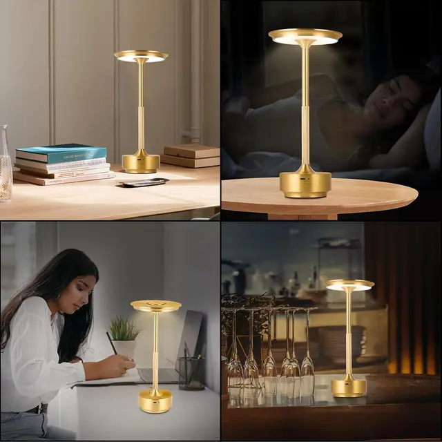 Rechargeable Table Lamp LED Touch Sensor Desktop 5