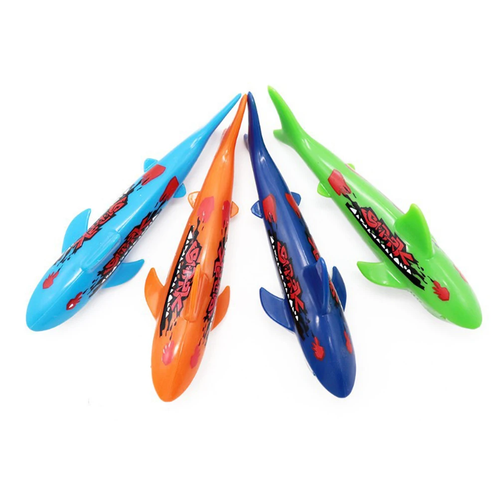 4Pcs Training Sinking Pool Toys Multicolor Swimming Pool Throwing Toys Diving Practice for Kids Dive Training