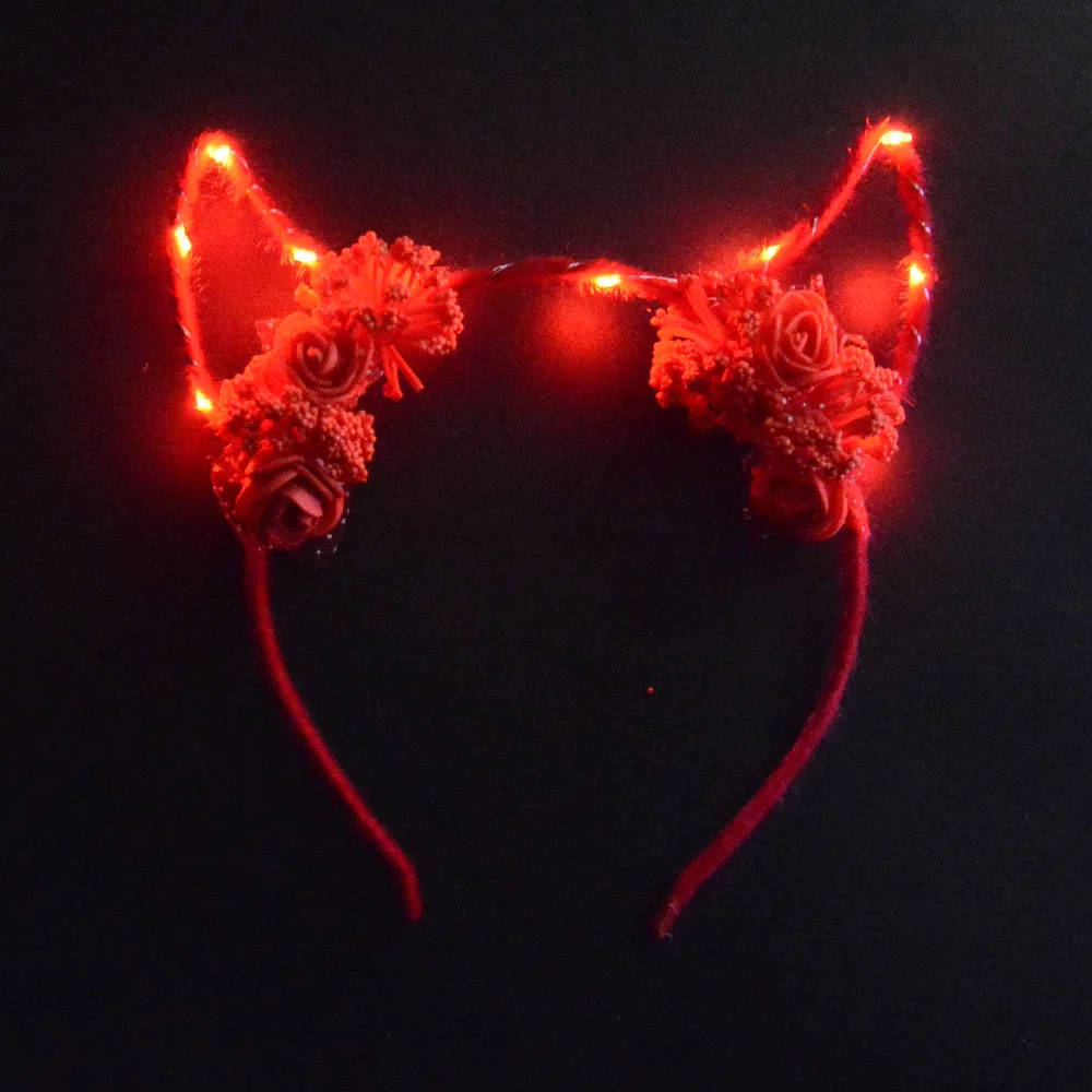 Light Devil Horns Headband Devil Horn Headband Parties Birthday