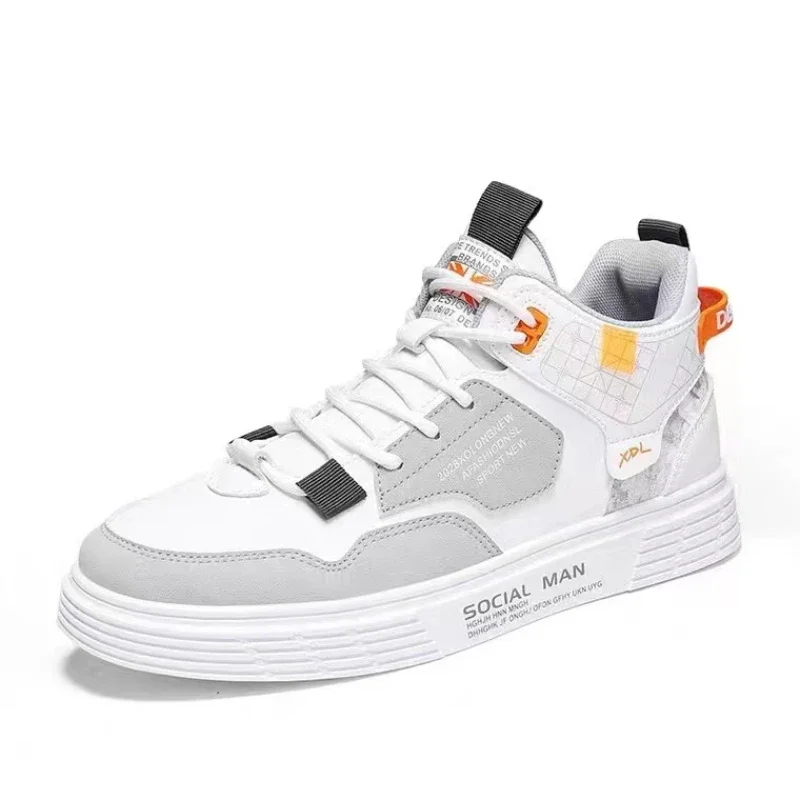 

Men's Sporty Casual Shoes Men Stylish Versatile Comfortable Loafers Shoes Male Leather Lightweight Platform Mixed Colors Shoes
