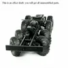 CROSSRC 1/12 RC BC8A Mammoth 8*8 Off Road Car Military Truck KIT Motor Light System Unassembled Gifts for Boys Model TH11099 4