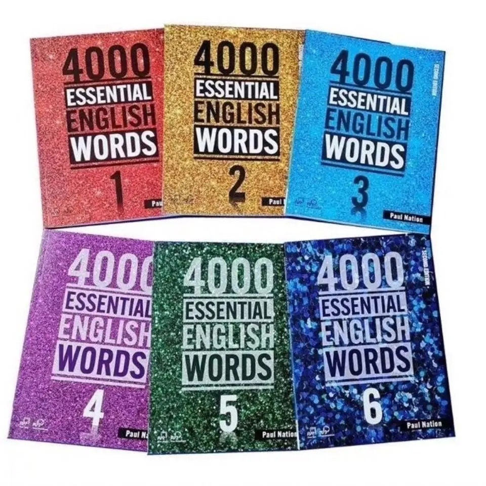 Livro de Vocabulário Inglês para Crianças Livros Didáticos Nível 16 Ielts Sat Palavras Principais 4000 Novo 2023