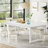 78.7"x39.4" Dining Table, Industrial Kitchen Table for 8-10 Person, Rectangular Dinner Table for Dining Room Kitchen 3