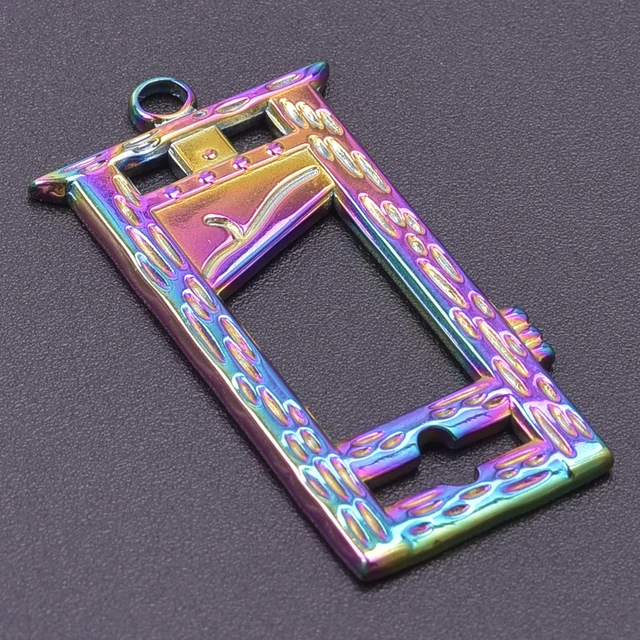 Stainless Steel Pendants Charm Unusual Set 5pcs 56