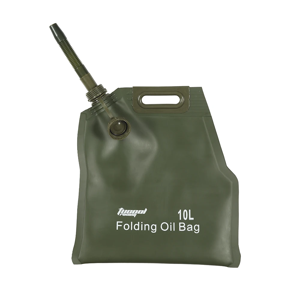 10L Liter Portable Petrol Cans Spare Oil Storage Bag Fuel Tank Pocket Gasoline Bucket Jerry Can Jerrycan For Offroad