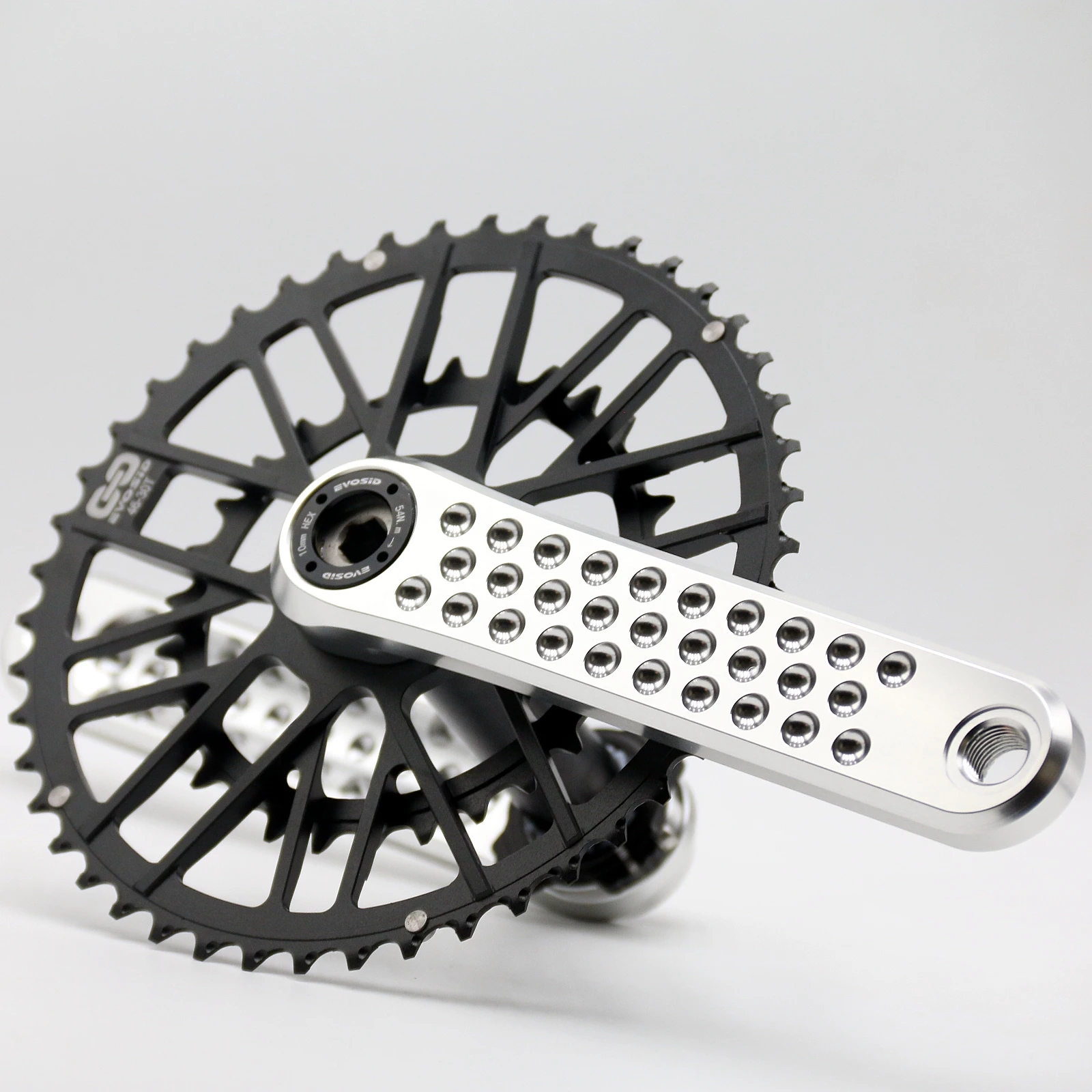 EVOSID Kliky na silniční kolo 160 mm 3 hřebíkové kliky s přímou montáží - Image 5