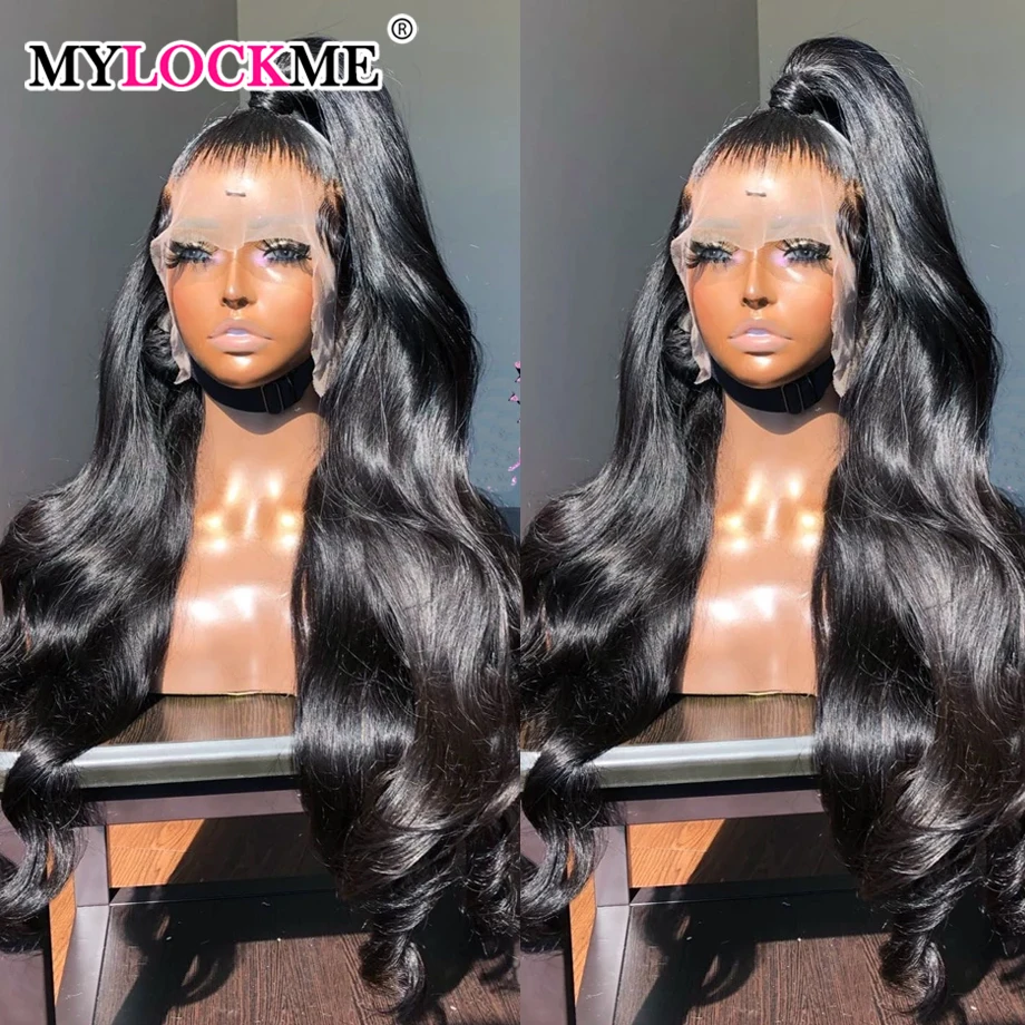 28 30 32 34 In 13x4 360 Body Wave Lace Front Human Hair Wigs  display picture 3