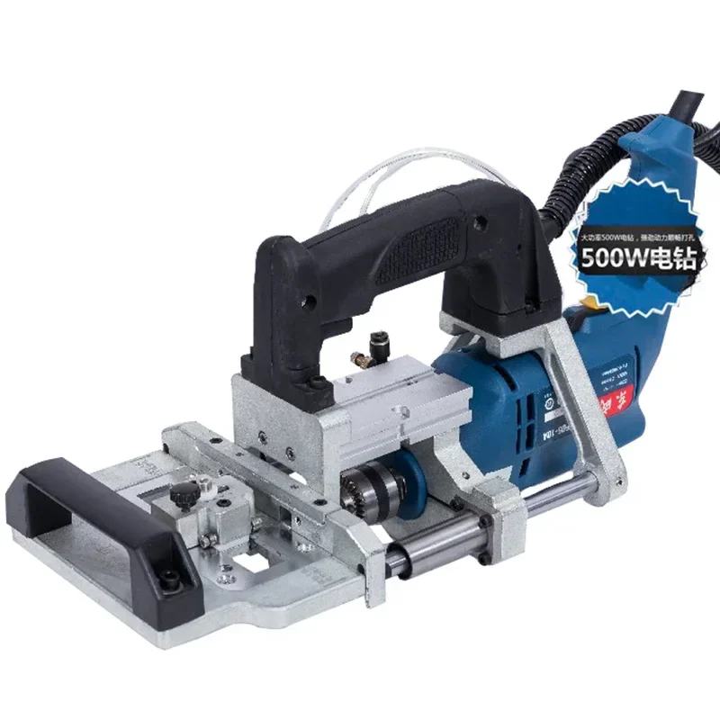 

500W Pneumatic Side Hole Machine Woodworking Furniture Puncher Drill Puncher Wood Tenoning Drilling Tool