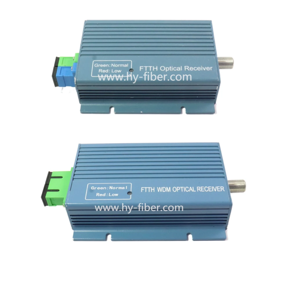 FTTHWDMOpticalReceiverwith1RFPortCATVActiveNodeReceiver