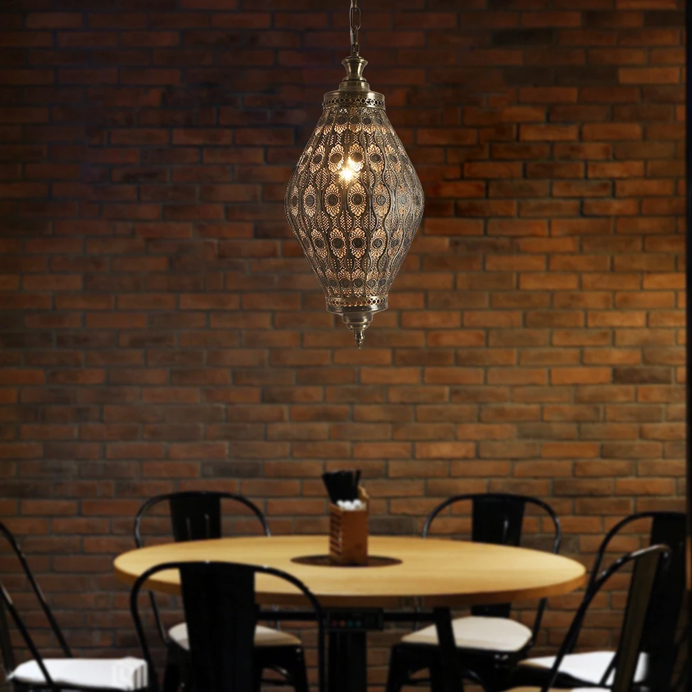 ヴィンテージ　ハンギング　ペンダント　ランプ 天吊り照明 ヴィンテージスタイルのハンギングランプ,象の形,鉄のペンダントライト