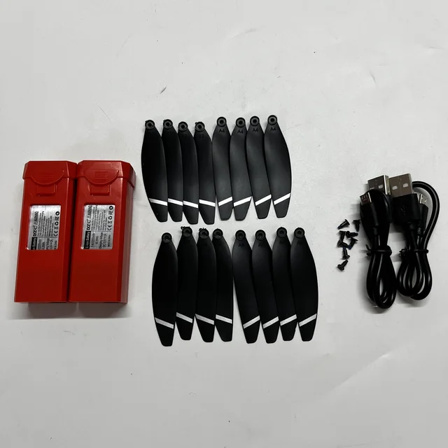 LYZRC L900 Pro SE MAX 7.4V 2200mah Battery L900Pro RC Drone Batteries L900SE Propeller Blade Parts Accessory - L900SE MAX 2 ORANGE