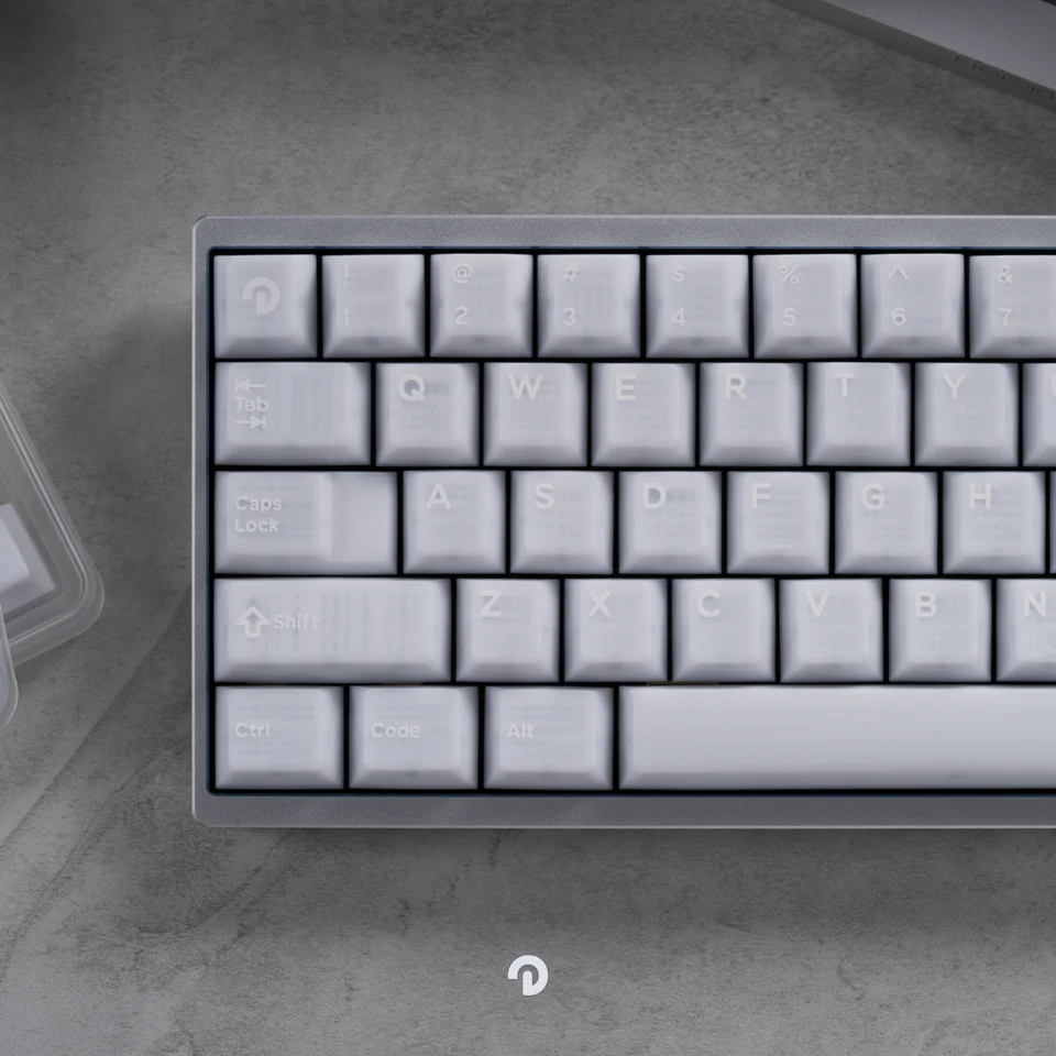 キーボード Domikey Pearl Keycaps Domikey Pearl Cherry Profile abs doubleshot backlit keycap for mx