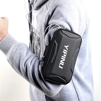 Armband Waterproof Running Phone Holder Shockproof Luminous Mobile Arm Bag for Samsung Xiaomi Huawei Iphone 14 15 Pro Max Case