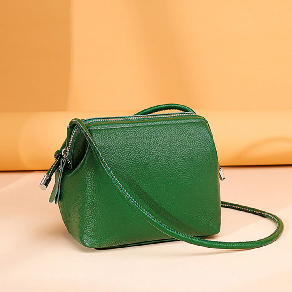 

Women Bags Luxury Designers 2022 Trend Cow Leather Handbags Soft Female Messenger Crossbody Tote Shoulder Bag Ladies Hand Bags