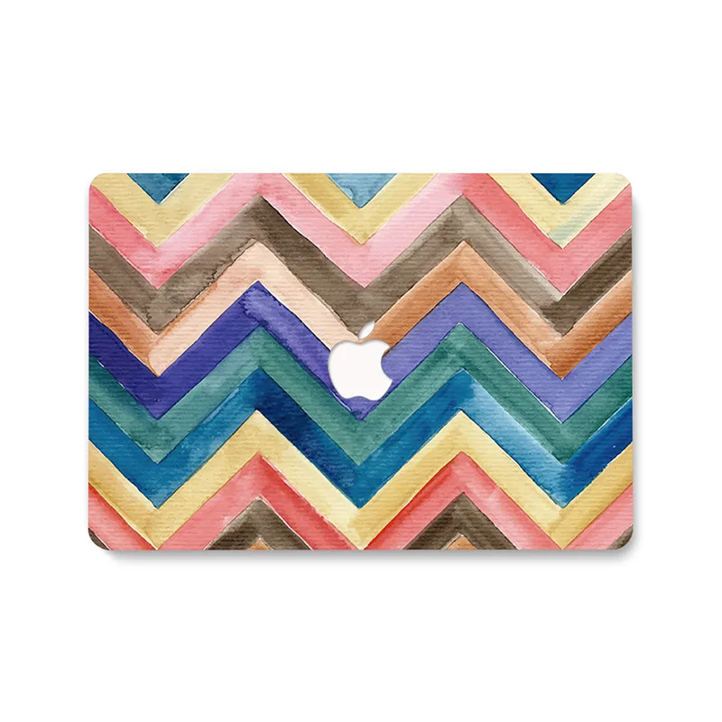 Per Apple Macbook Laptop Geometric Ridge Case M1 Air.Pro11.12.13.15 16"