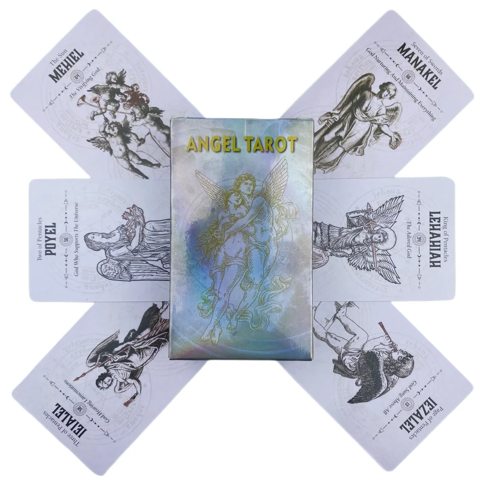 

Angel Tarot Cards Of Love Full English Edition Playing Deck Fortune Guidance Telling Divination Oracle Board Game