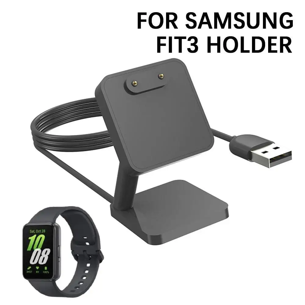 데스크탑 스탠드 충전기 어댑터 삼성 Galaxy Fit 3 R390 스마트 밴드 F..