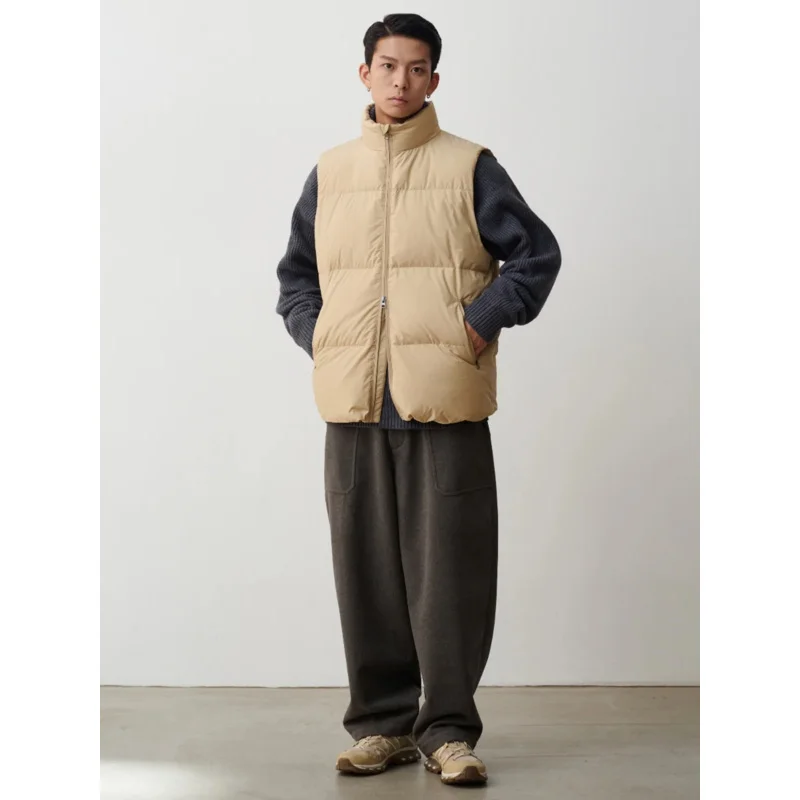 MIKI Winter retro Japanese deck woolen pants loose drape wide leg straight casual woolen pants