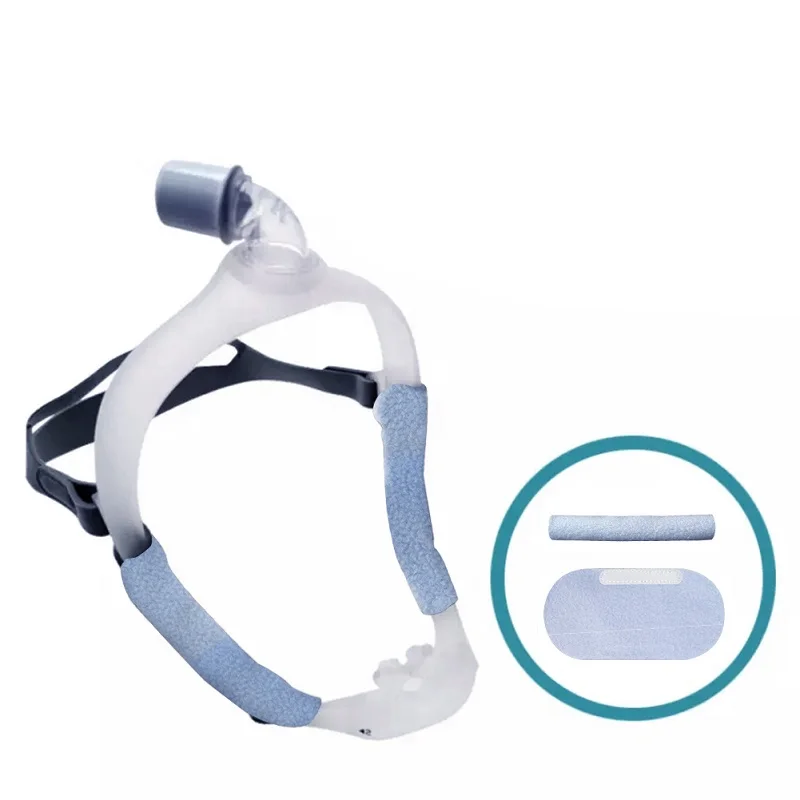 

1/2/4 Pair Sky-Blue Comfort CPAP Strap Covers Fits Most Headgears like Philips Dreamwear Headgear, Airfit P10 Mask Strap